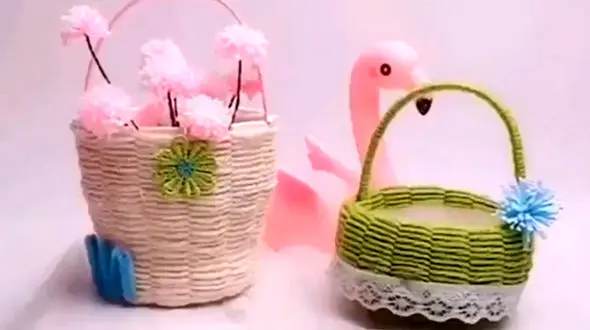 کاردستی با لیوان کاغذی + فیلم