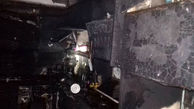 زن جوان زنده زنده در آتش خانه سوخت / در رشت رخ داد + تصاویر