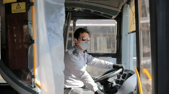 رانندگان اتوبوس باید ماسک بزنند / مردم نسبت به تخلفات حساس باشند و گزارش کنند