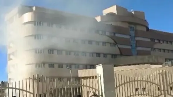 جزئیات حادثه آتش‌سوزی در بیمارستان شهید جلیل یاسوج 