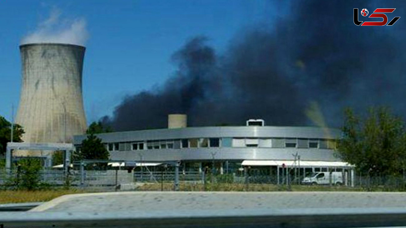  آتش سوزی وحشتناک در نیروگاه هسته ای فرانسه + عکس