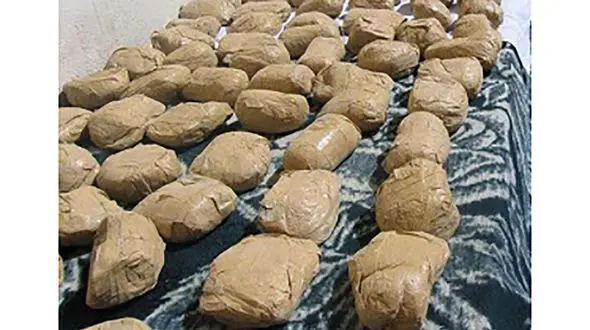 کشف محموله مواد مخدر در  شهرستان ‌های سربیشه و نهبندان