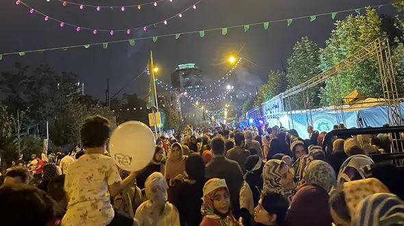 میلیون‌ ها تهرانی بزرگترین جشن غدیر تاریخ را برگزار کردند