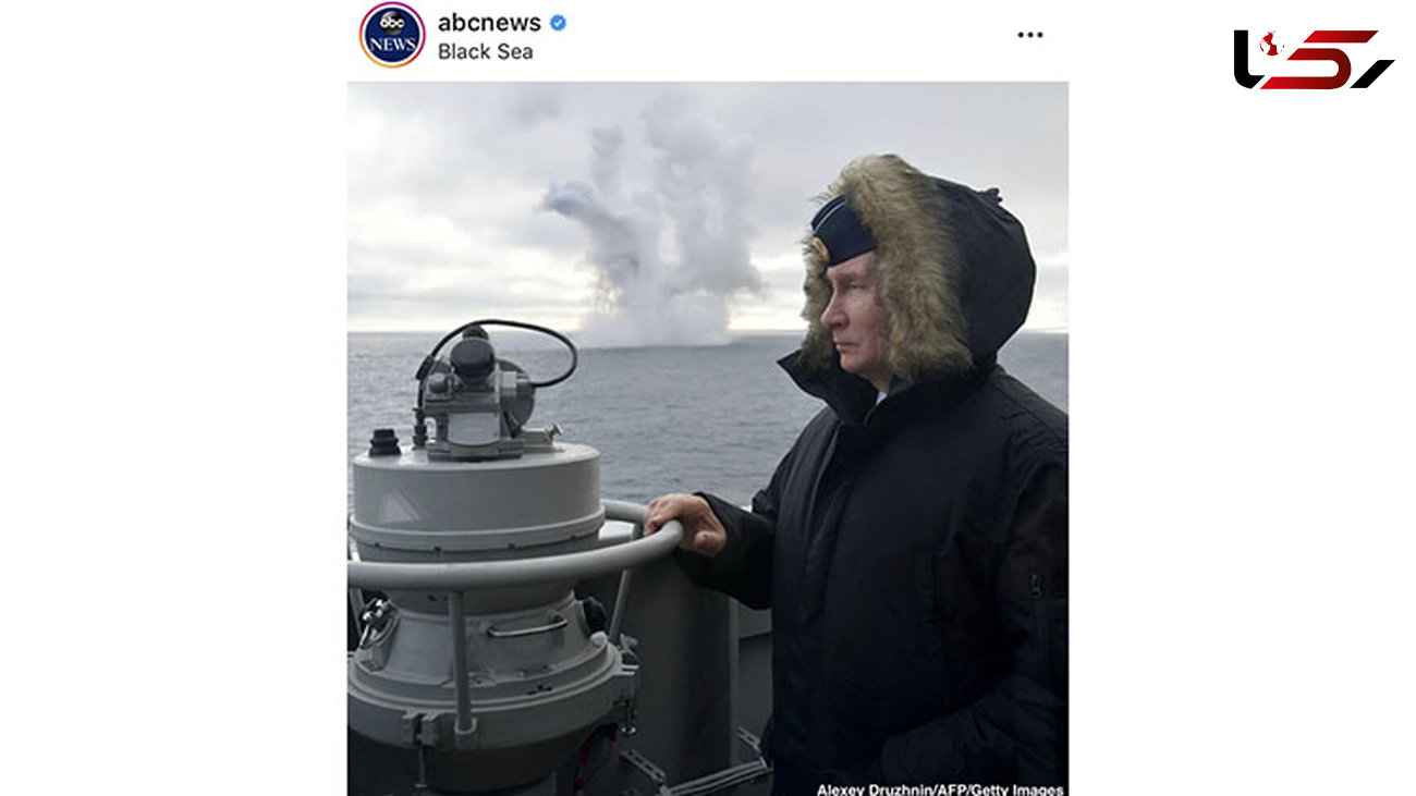 ژست پوتین در لحظه امتحان جدیدترین موشک روسی+عکس