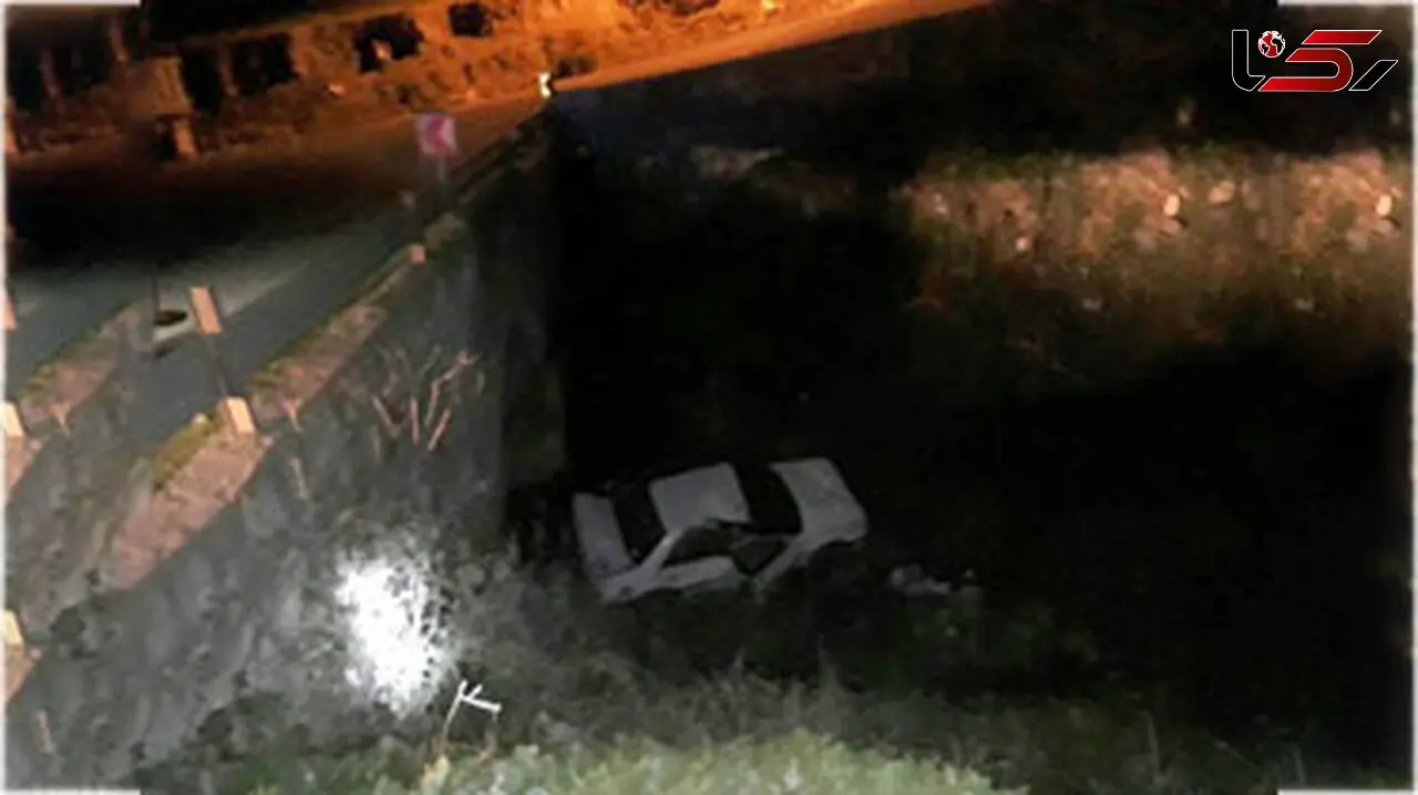 زخمی شدن 5 نفر در حادثه سقوط خودرو به دره کلاردشت