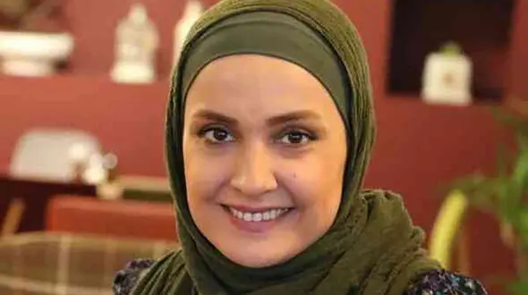 عکسی از خاله نرگس در مراسم عزای حسینی