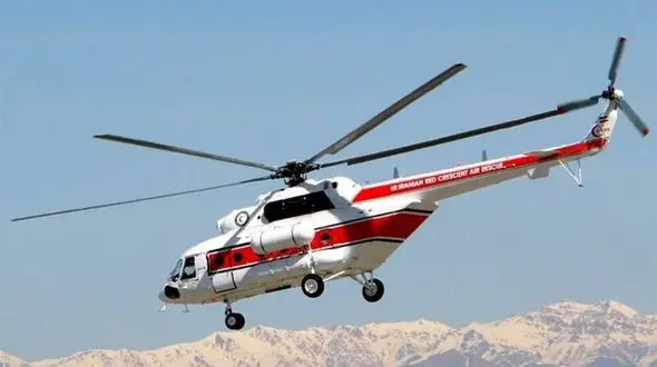 وقوع حادثه برای بالگرد هلال‌احمر در اشترانکوه / ۱۰ تیم عملیاتی به محل اعزام شدند / ۲ نفر جان باختند + فیلم