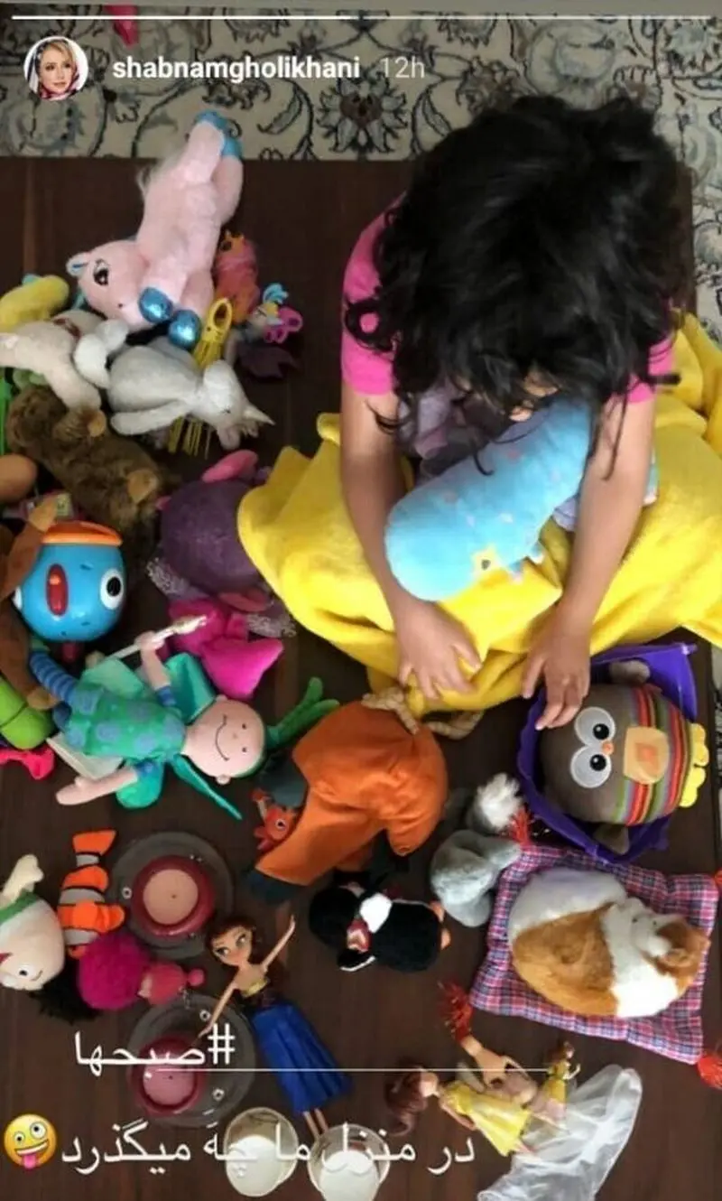 دختر شبنم قلی خانی