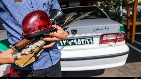 آخرین جزئیات درگیری پلیس با یکی از اوباش شیراز / سه مأمور پلیس زخمی و انگشت یک شهروند قطع شد 