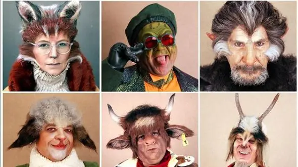 گریم های ترسناک بازیگران در سریال کودکانه عمو پورنگ!