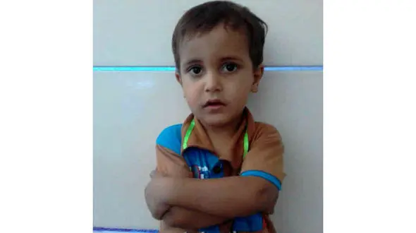 کشف جسد یاسین پسر بچه 3 ساله + عکس دردناک این بچه