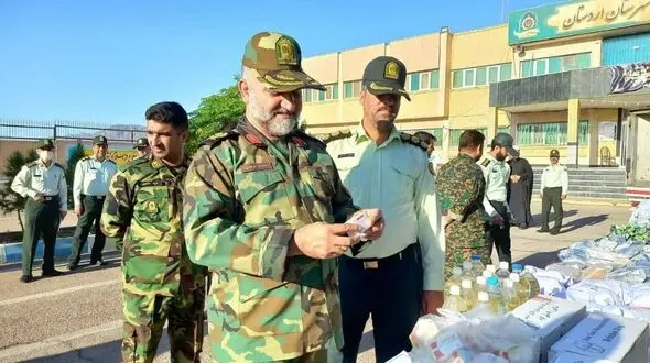 کشف 1400 کیلو مواد افیونی در عملیات مشترک پلیسی + تصاویر
