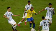 خلاصه بازی آرژانتین و برزیل