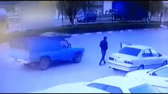 عزرائیل پشت سر جوان ماکویی بود / معجزه در زنده ماندن + فیلم