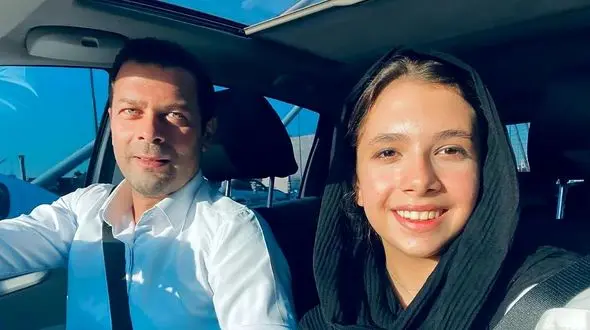 دختر پژمان بازغی اینستاگرام را ترکاند / غوغای نفس برای پدر بازیگرش !