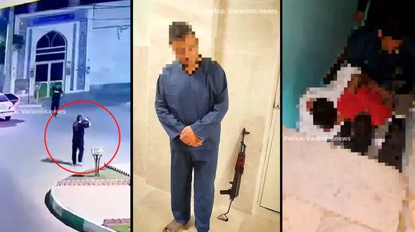 عامل تیراندازی و ایجاد رعب در ورامین کمتر از 24 ساعت به دام پلیس افتاد