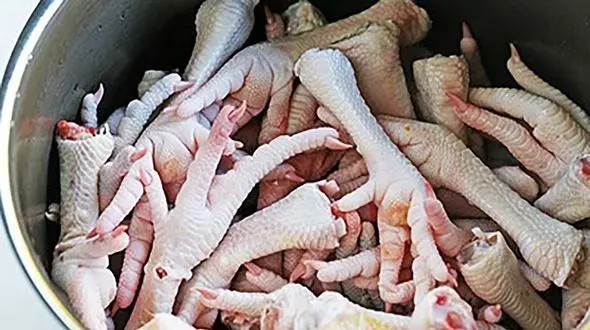 نحوه شستشو و پاک کردن پای مرغ