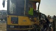 تصادف اتوبوس زائران ایرانی در بدره / 32 کشته و زخمی / دقایقی پیش رخ داد