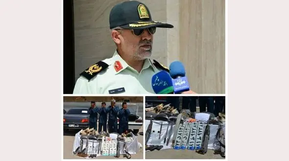 راهزنی در جاده های بندرعباس با لباس پلیس + عکس