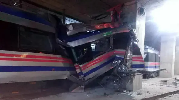  حادثه وحشتناک در مترو تبریز + عکس 