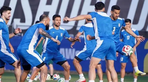 تیم ملی فوتبال ایران آخرین تمرین در تیخوانا را برگزار کرد / حضور تیم ملی یک روز قبل در لس آنجلس