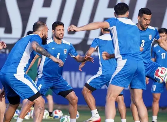 عکس و فیلم/ وقتی گارد ملی مکزیک محافظ تیم ملی ایران می شود