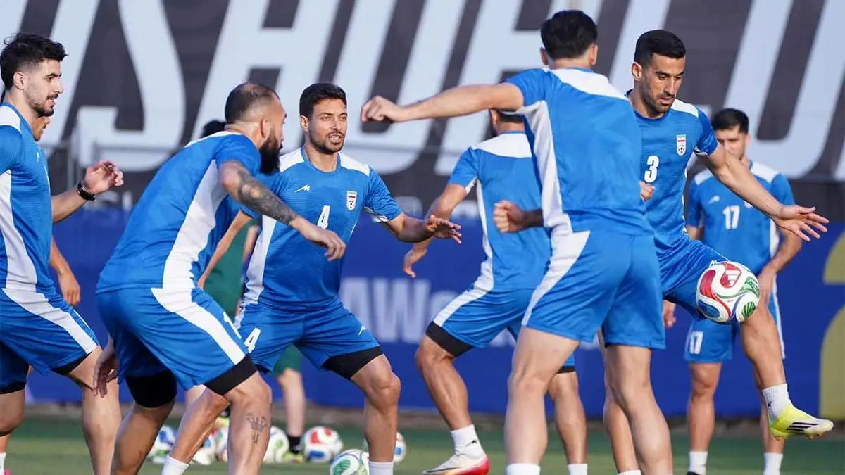 عکس و وقتی گارد ملی مکزیک محافظ تیم ملی ایران می شود