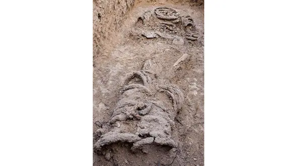 کشف تکان‌د‌هنده جسدی 1500ساله در غل و زنجیر + جزییات