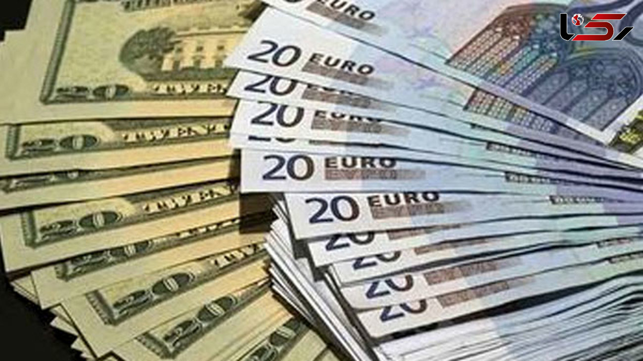  قیمت امروز دلار و یورو در صرافی بانک‌ها 