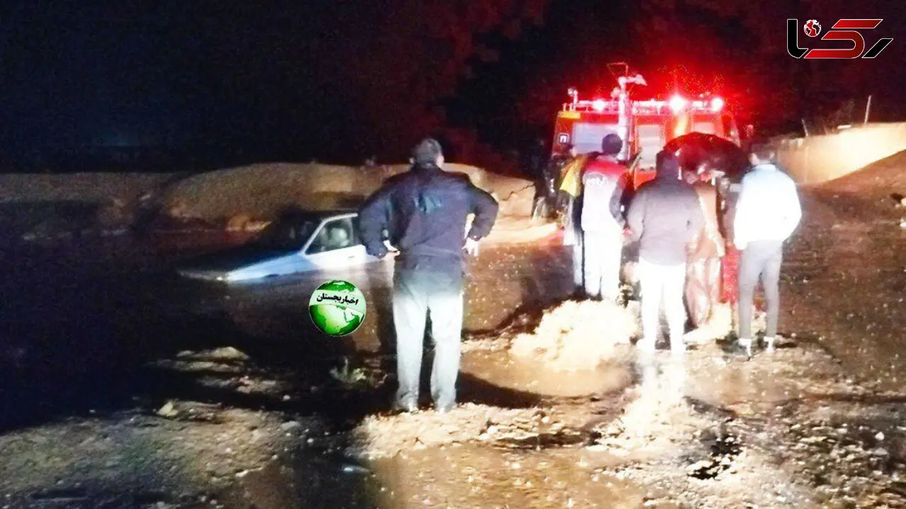 جاری شدن سیلاب در پی رگبار شدید باران / آتش نشانی مشهد به حالت آماده باش درآمد