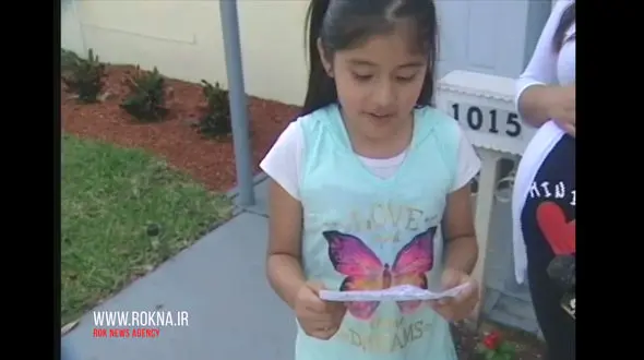 نامه دختر به دزد که اشک همه را درآورد +فیلم و عکس