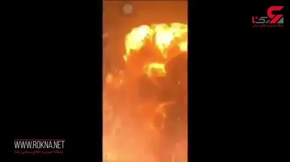 فیلمی هولناکی که یک نظامی امریکایی از حمله موشکی ایران به پایگاه عین الاسد منتشر کرد