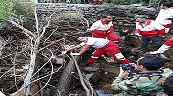 عکس جسد یک جوان درجایی که تصورش سخت است ! / در قزوین پیدا شد
