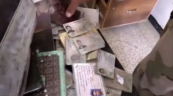 داعشی ها در مجتمع اداری چه می کردند؟ + فیلم