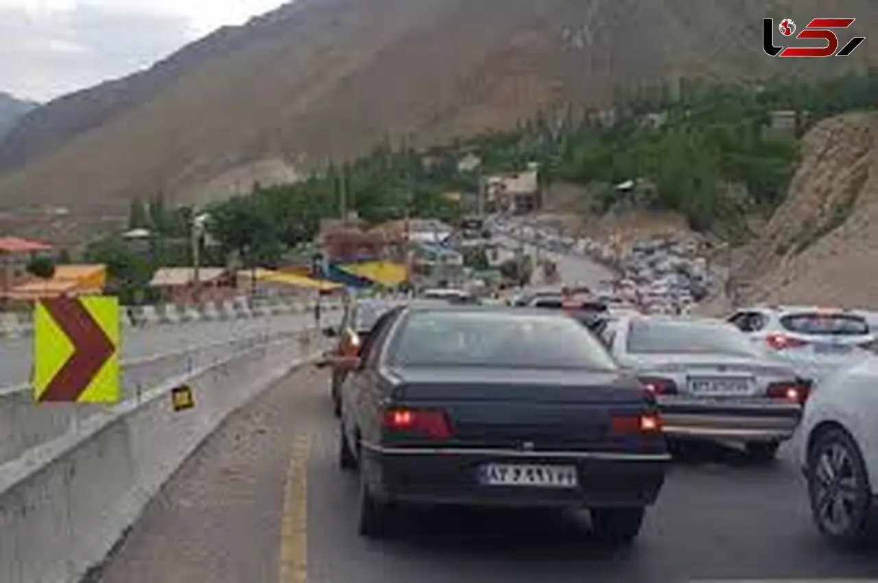 یکطرفه شدن مقطعی محور هراز در مسیر جنوب برای تخلیه ترافیک