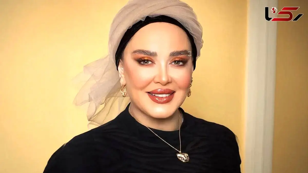 بهاره رهنما با چادر گُل گلی رنگارنگ در یک رستوران عراقی در کربلا/ زیارت قبول+عکس