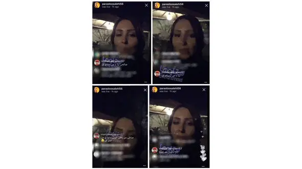 خواستگاری بازیگر دورهمی از پرستو صالحی در لایو اینستاگرام +عکس 