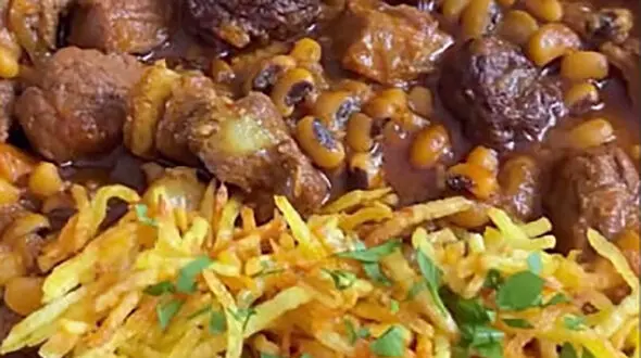 خورشت ترشی قوورما اردبیل گزینه متفاوت ناهار امروز + فیلم