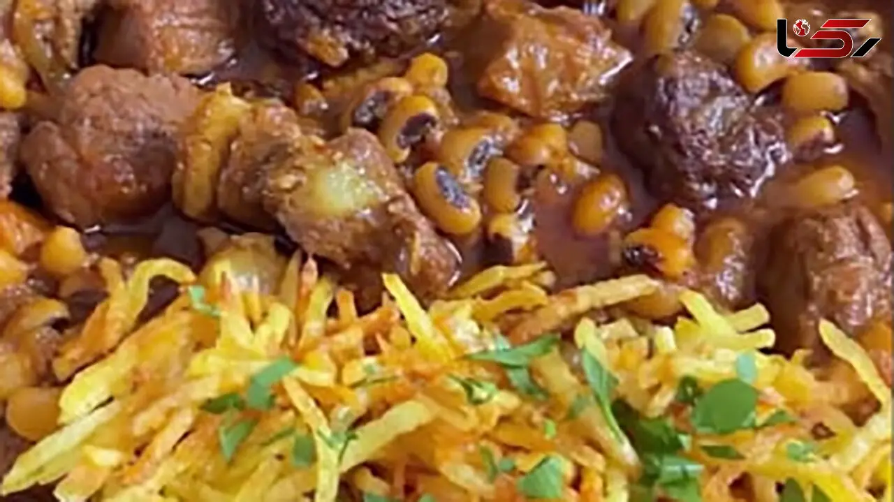 خورشت ترشی قوورما اردبیل گزینه متفاوت ناهار امروز + فیلم