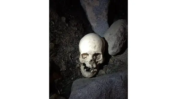 دنبال گنج بودند کلنگ شان به جمجمه های انسان خورد / شوک در کرمان + عکس