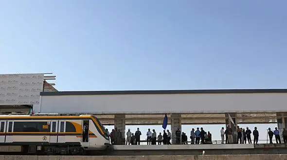 مترو پرند در ایستگاه افتتاح /بهره برداری از پروژه ای که سال ها پیش کلنگ زنی شد