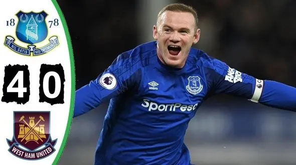 عملکرد درخشان وین رونی و گل 50 متری او برای اورتون! + فیلم