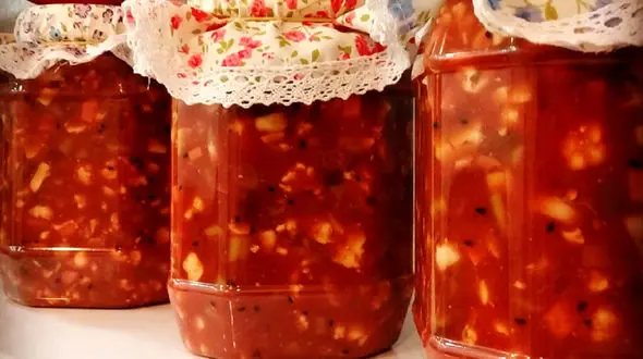 ترشی گوجه چاشنی ایده آل غذاها