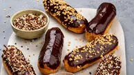 طرز تهیه اکلیر؛ شاهکار لطیف شیرینی‌ پزی فرانسه با قلب خامه‌ ای
