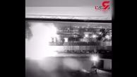 فیلم لحظه اصابت موشک به خودروی سردار سلیمانی در فرودگاه بغداد