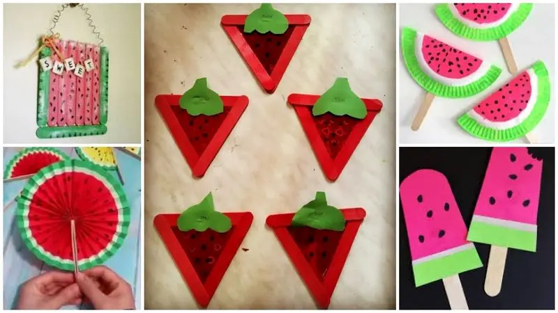 کاردستی با چوب بستنی برای شب یلدا