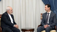 ظریف با رئیس‌جمهور سوریه دیدار کرد
