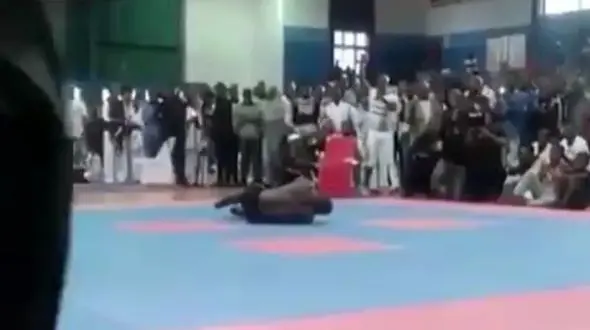  شادی مرگبار قهرمان بدنسازی + فیلم و عکس