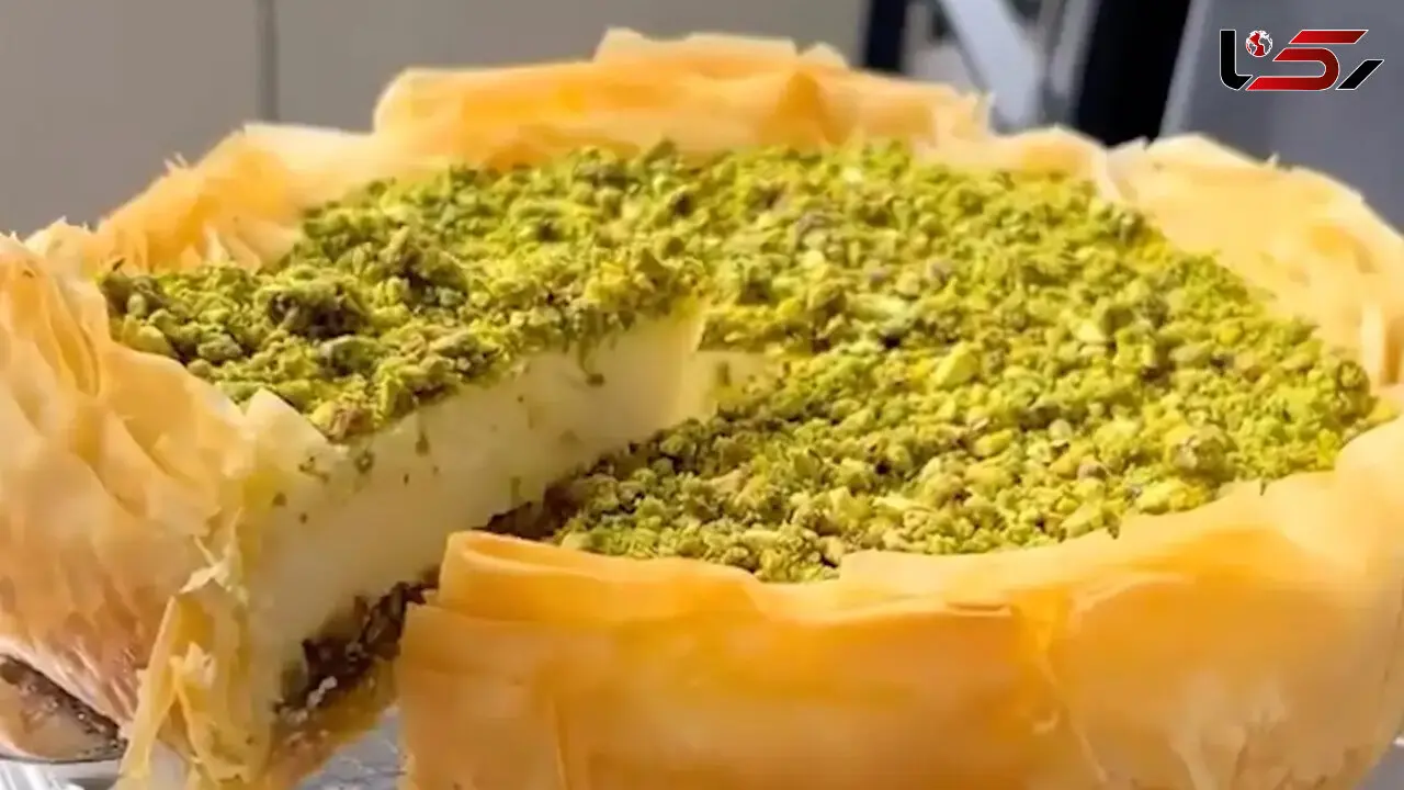 چیزکیک و باقلوا در یک لقمه / نوش جان + فیلم