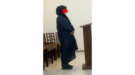 اشک پشیمانی یک دختر در دادگاه قتل پسر / او قصد شیطانی داشت و من ...+عکس